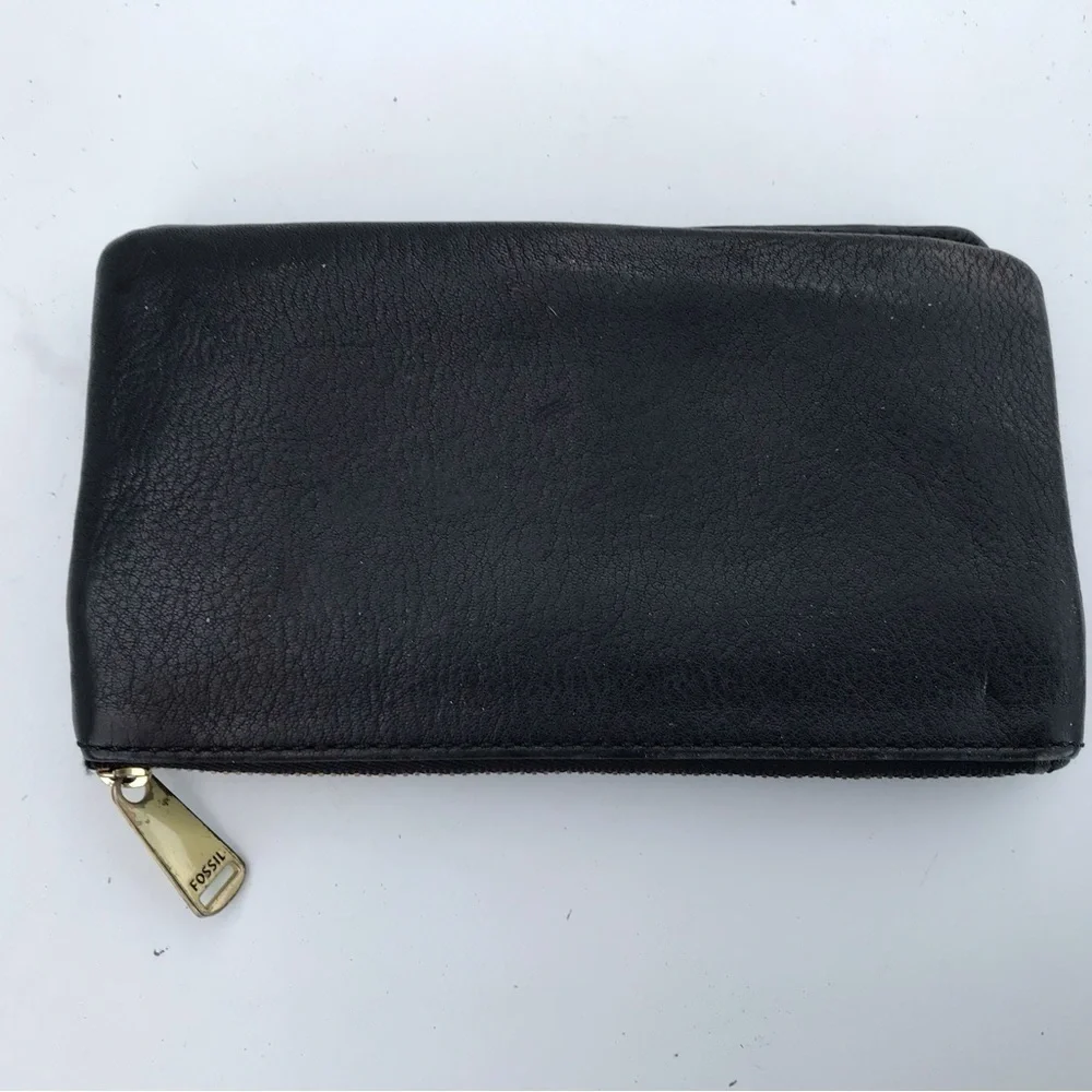 Retro Fossil fold over Wallet